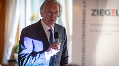 Anton Hörl, Vorstandsvorsitzender des Bayerischen Ziegelindustrieverbandes (BZV)