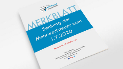 Mehrwertsteuersenkung 2020